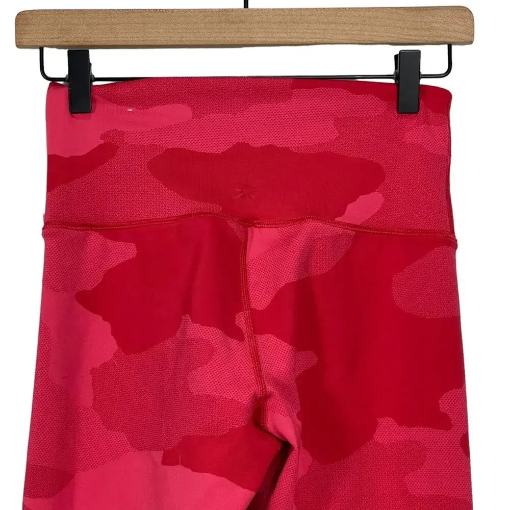 Aerie OFFLINE Red Camo High Waisted 7/8 Leggings Size Medium